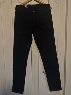 J lindeberg Men's Black/extremely dark blue Slim Jeans 34length